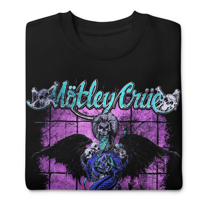 Motley Crue Pop Dr. Feelgood Jumbo Print Mens Sweatshirt Black