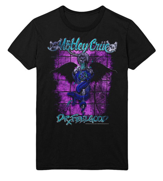 Motley Crue Pop Dr. Feelgood Mens T Shirt Black