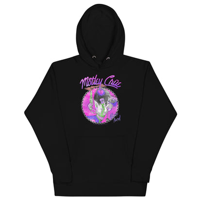 Motley Crue Purple Allister Classic Mens Hoodie Black