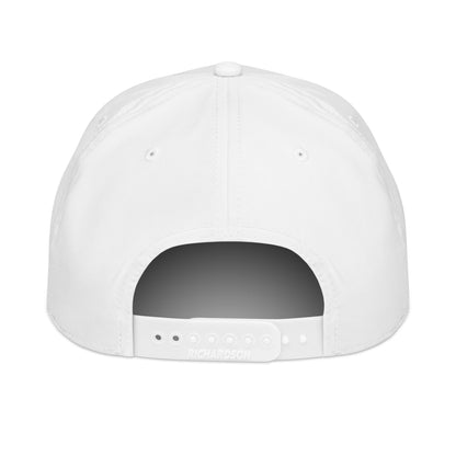 Motley Crue Roped Snapback HD Embroidered Hat White Officially Licensed