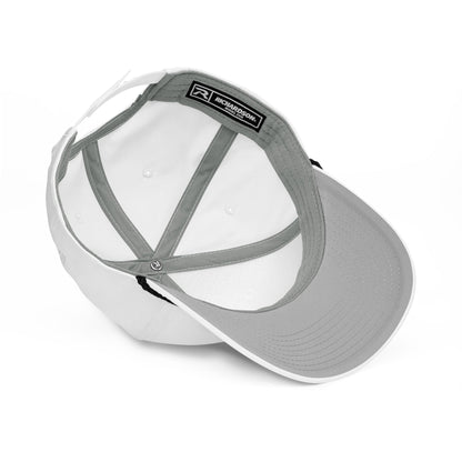 Motley Crue Roped Snapback HD Embroidered Hat White Officially Licensed