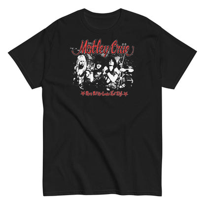 Motley Crue She's Got the Looks Officially Licensed Mens T Shirt Black