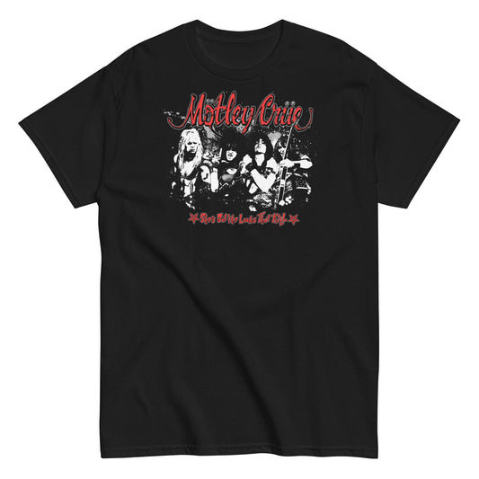 Motley Crue She's Got the Looks Mens T Shirt Black