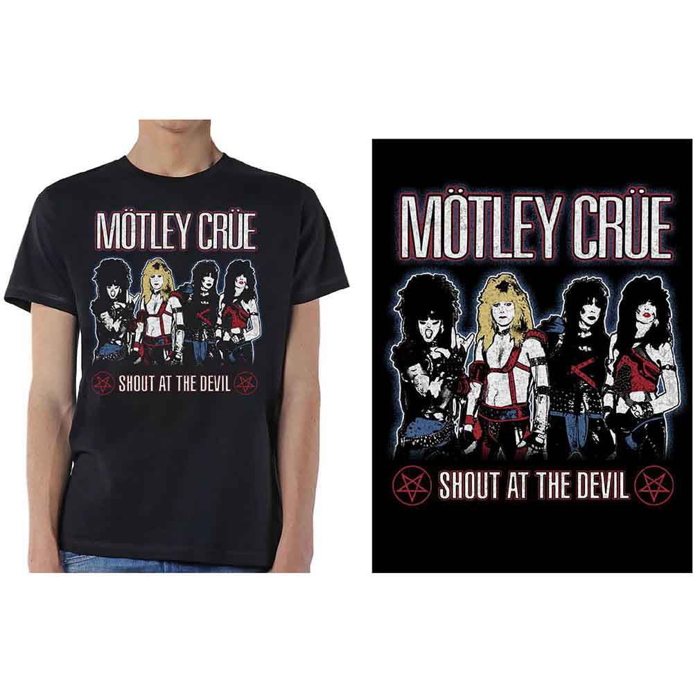 Motley Crue Shout at the Devil [T-Shirt] Officially Licensed