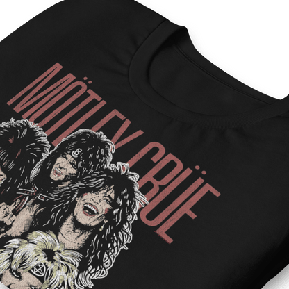 Motley Crue Shout at the Devil Officially Licensed Mens T Shirt Black