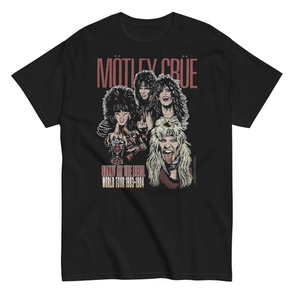 Motley Crue Shout at the Devil Officially Licensed Mens T Shirt Black
