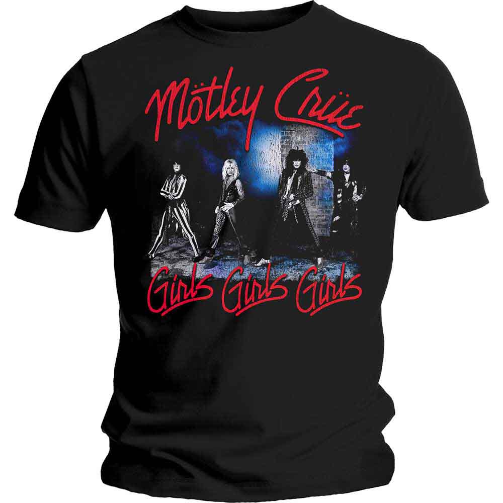 Motley Crue Smokey Street [T-Shirt] Officially Licensed