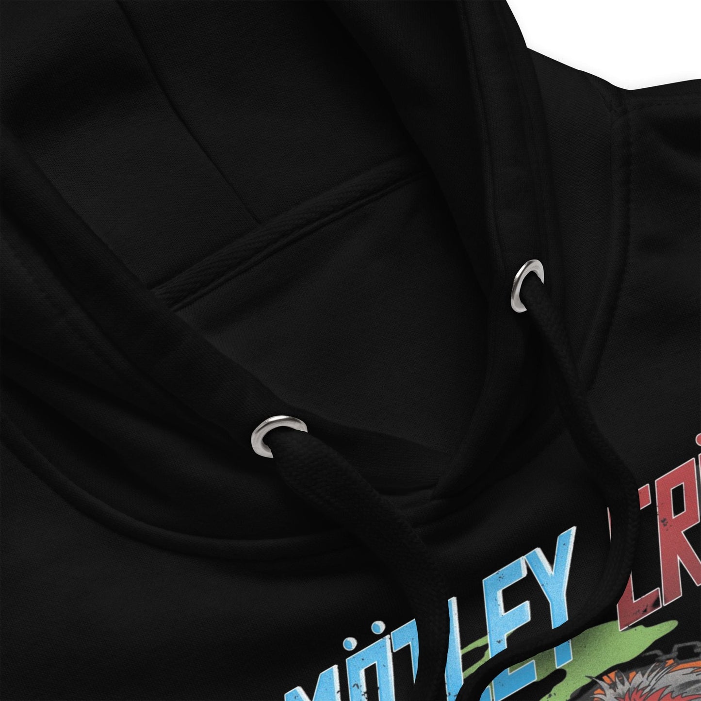 Motley Crue Smoking Allister Classic Mens Officially Licensed Hoodie Black