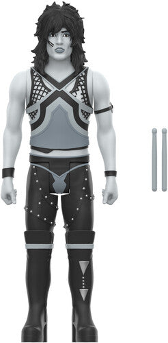 Super7 - Motley Crue - ReAction Figures Wv2 - Tommy Lee (Shout At The Devil - Black & White) (Collectible, Action Figure) |