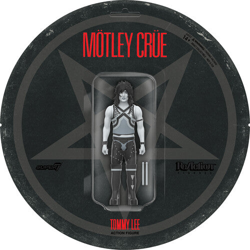 Super7 - Motley Crue - ReAction Figures Wv2 - Tommy Lee (Shout At The Devil - Black & White) (Collectible, Action Figure) |