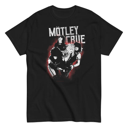Motley Crue Tagged Officially Licensed Mens T Shirt Black