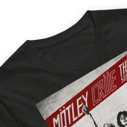 Motley Crue The Dirt Cover Officially Licensed Mens T Shirt Black