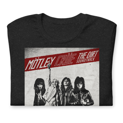 Motley Crue The Dirt Cover Officially Licensed Mens T Shirt Black