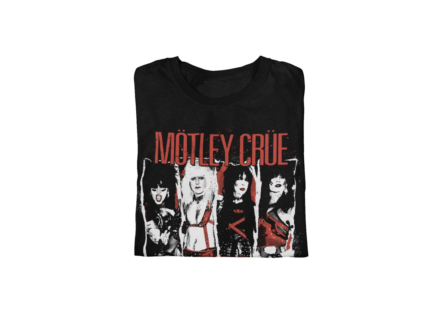 Motley Crue the Dirt Jumbo Print Mens T Shirt Black