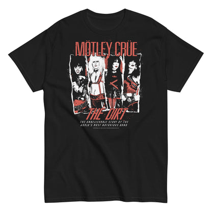 Motley Crue The Dirt Officially Licensed Mens T Shirt Black