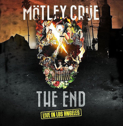 Motley Crue - The End: Live In Los Angeles (Limited Edition, Pink Snafu Colored Vinyl) (2 Lp's) Vinyl Record