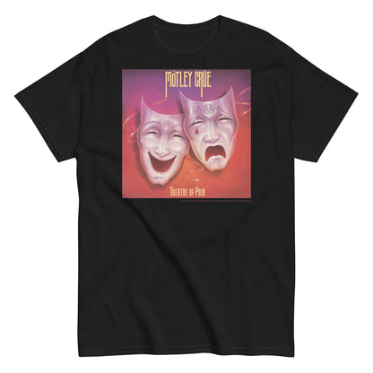Motley Crue Theatre of Pain Cover Officially Licensed Mens T Shirt Black