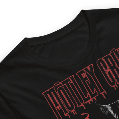 Motley Crue Theatre of Pain Jumbo Print Officially Licensed Mens T Shirt Black