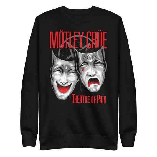 Motley Crue Theatre of Pain Mens Sweatshirt Black