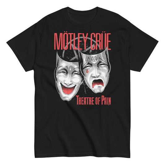 Motley Crue Theatre of Pain Mens T Shirt Black