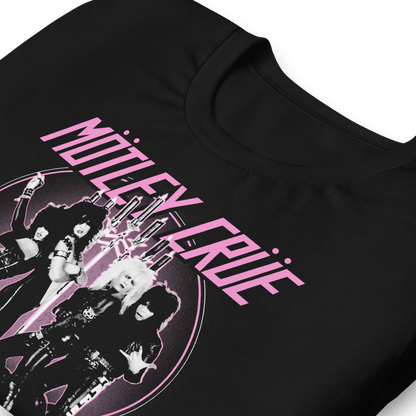 Motley Crue Too Fast for Love Officially Licensed Mens T Shirt Black