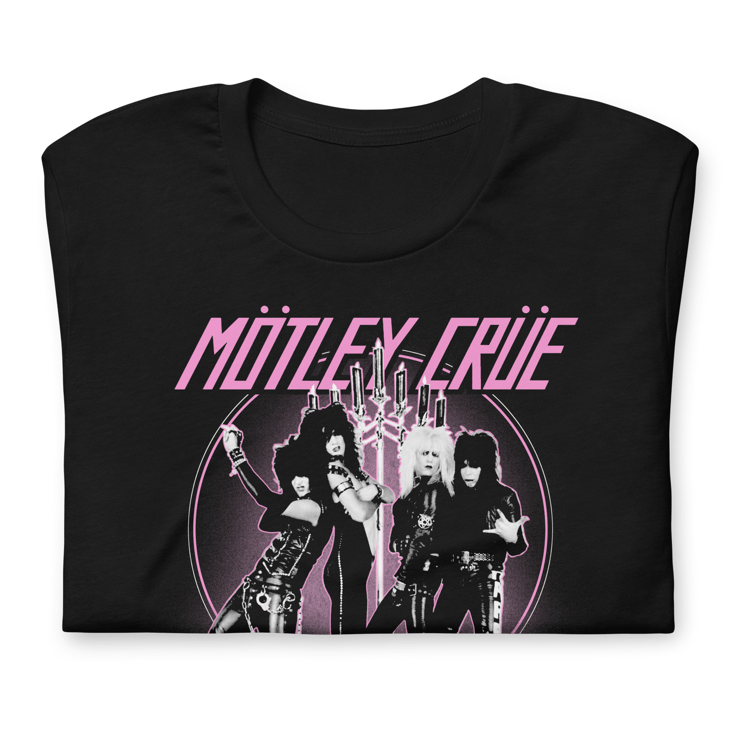 Motley Crue Too Fast for Love Officially Licensed Mens T Shirt Black