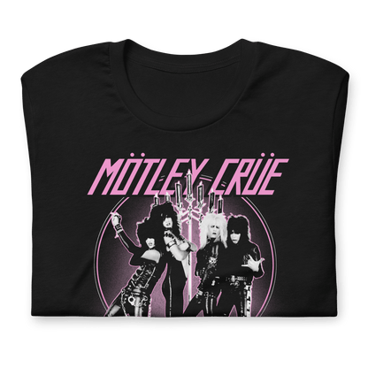 Motley Crue Too Fast for Love Officially Licensed Mens T Shirt Black