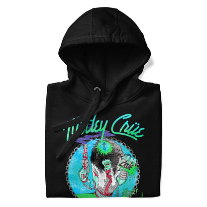 Motley Crue Turquoise Allister Classic Mens Hoodie Black