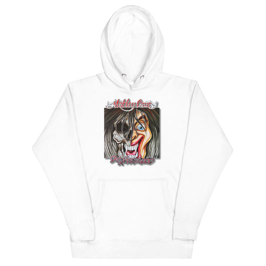 Motley Crue Vintage Dr. Feelgood Classic Mens Officially Licensed Hoodie White