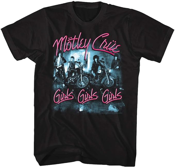 Motley Crue Girls Girls Girls Mens T-shirt