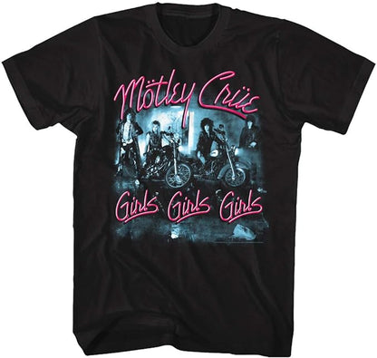 Motley Crue Girls Girls Girls Mens T-shirt