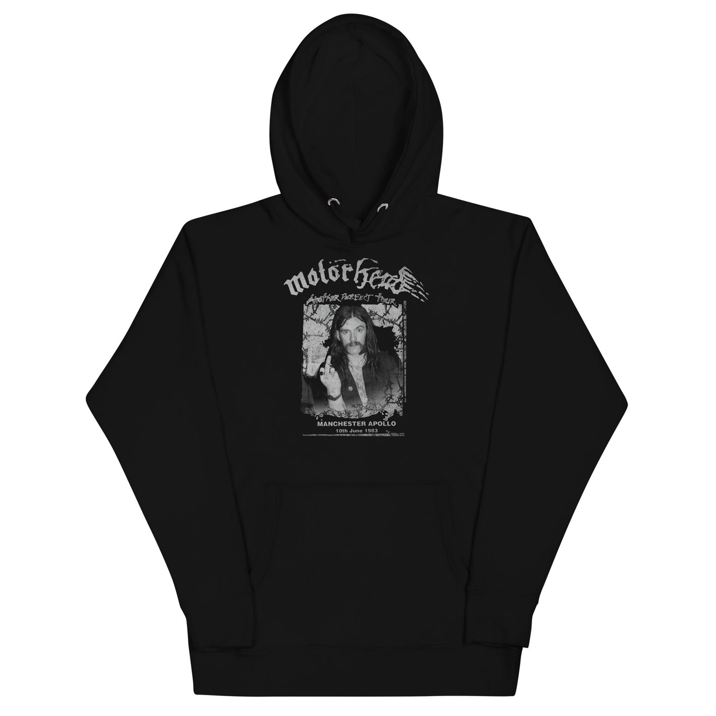 Motorhead Manchester Apollo Mens Hoodie Black