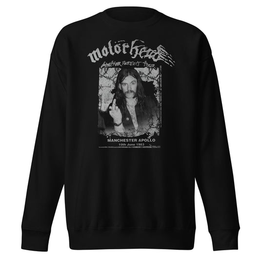 Motorhead Manchester Apollo Mens Sweatshirt Black