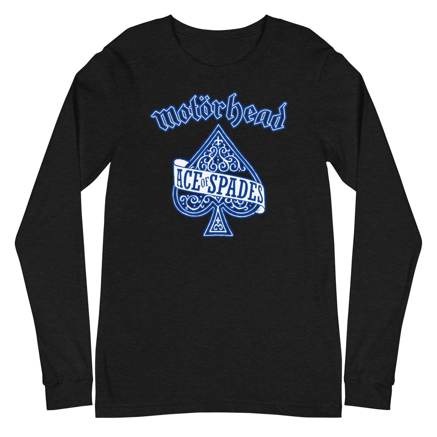 Motorhead Blue Ace Mens Long Sleeve Shirt Black