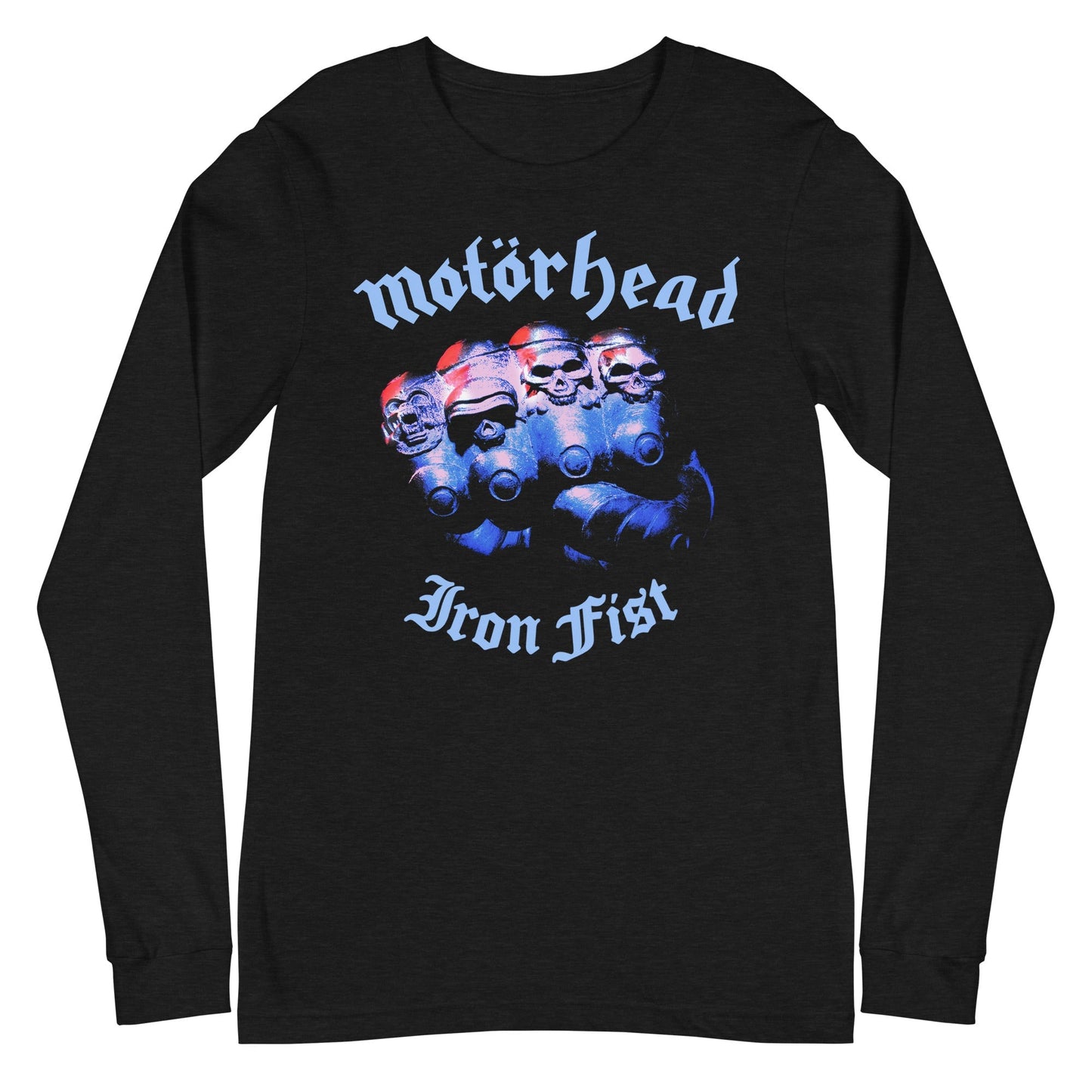 Motorhead Iron Knuckles Mens Long Sleeve Shirt Black