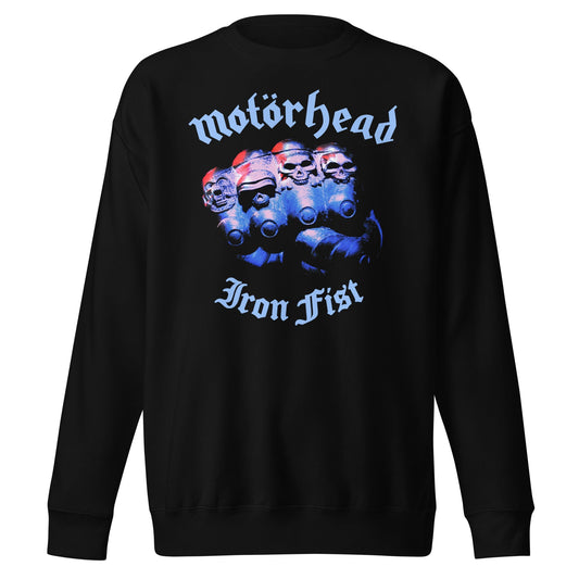 Motorhead Iron Knuckles Mens Sweatshirt Black