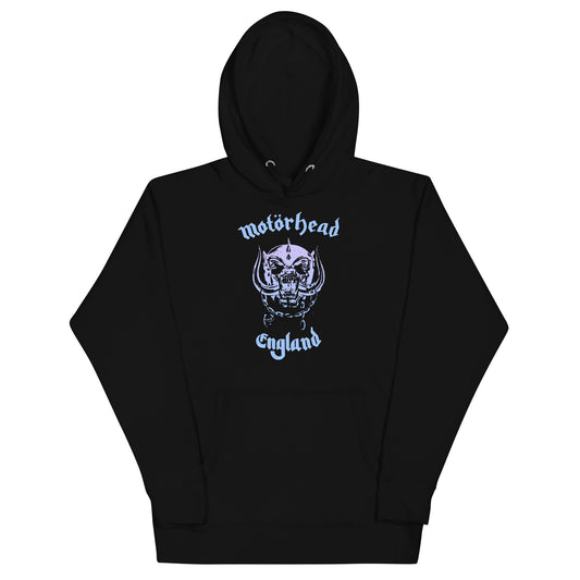 Motorhead Gradient Warpig Mens Hoodie Black