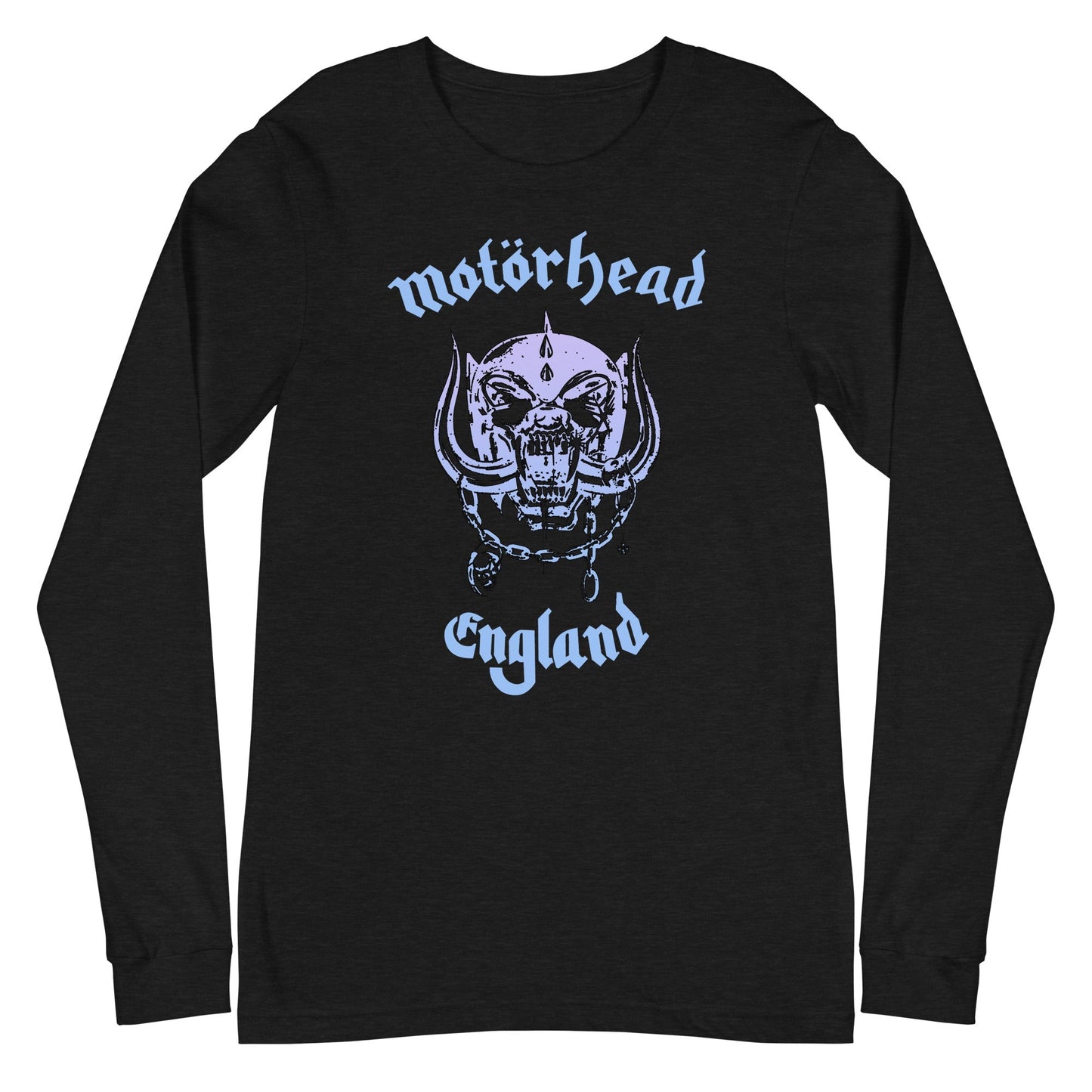 Motorhead Gradient Warpig Mens Long Sleeve Shirt Black