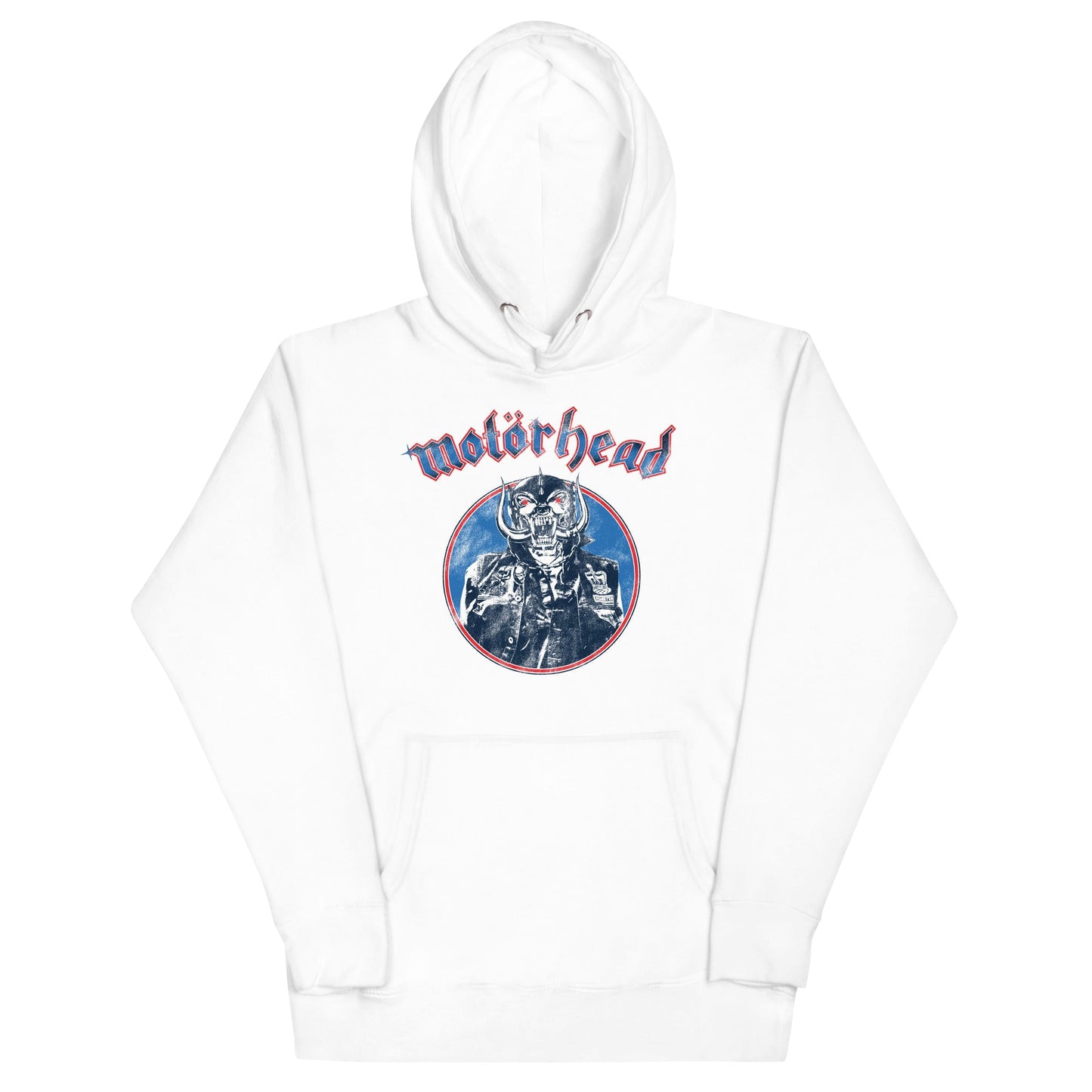 Motorhead Warpath Mens Hoodie White