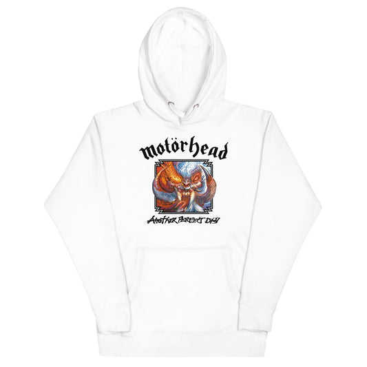 Motorhead Another Day Mens Hoodie White