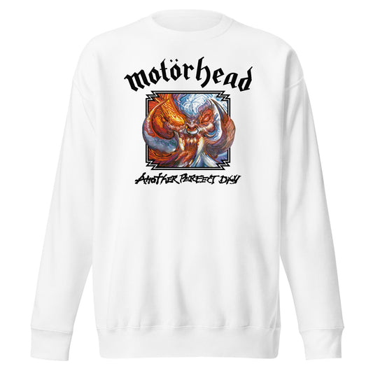 Motorhead Another Day Mens Sweatshirt White