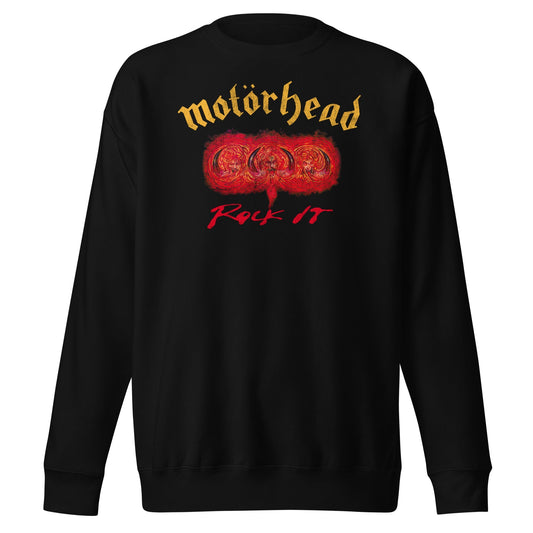 Motorhead Rock It Mens Sweatshirt Black