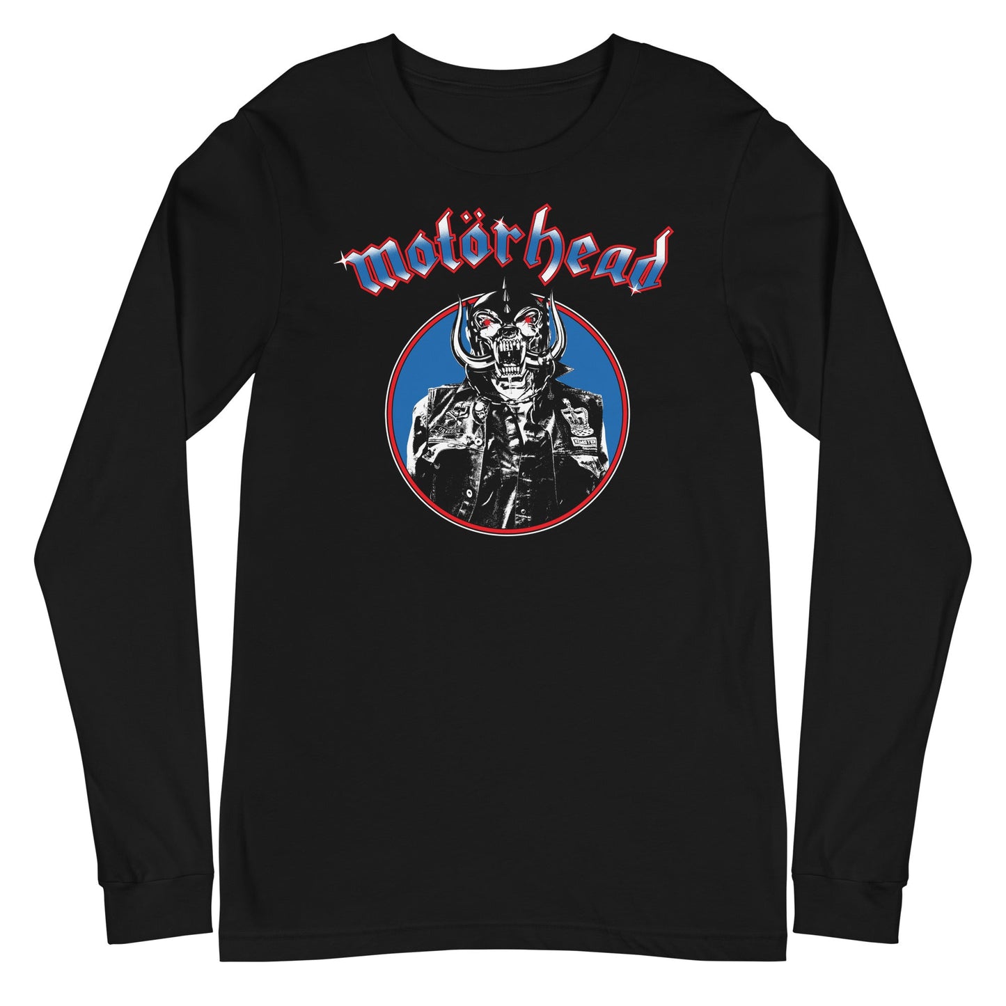 Motorhead Full Warpig Mens Long Sleeve Shirt Black