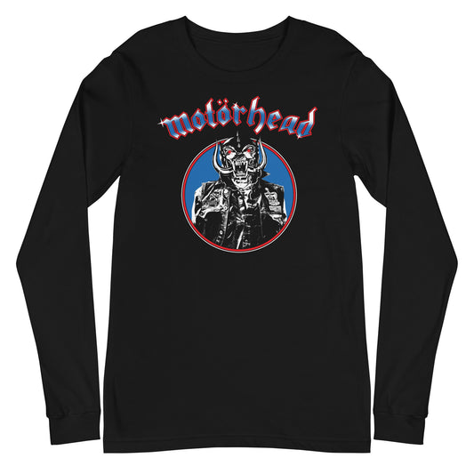 Motorhead Full Warpig Mens Long Sleeve Shirt Black