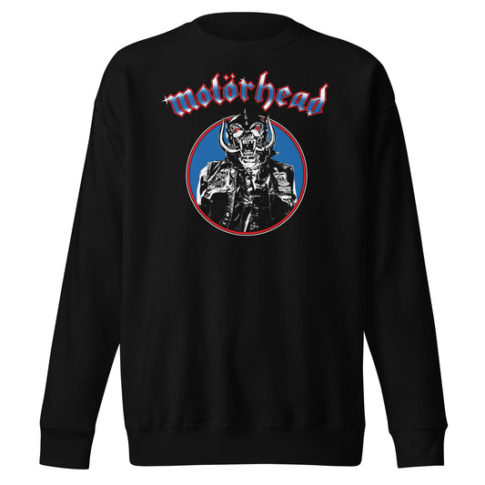 Motorhead Full Warpig Mens Sweatshirt Black