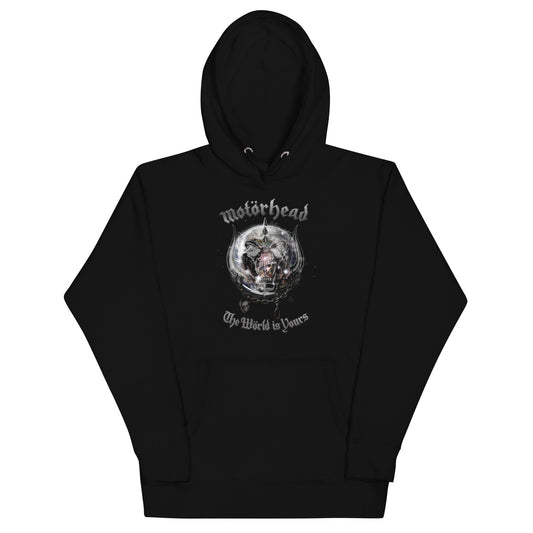 Motorhead The World is Yours Mens Hoodie Black