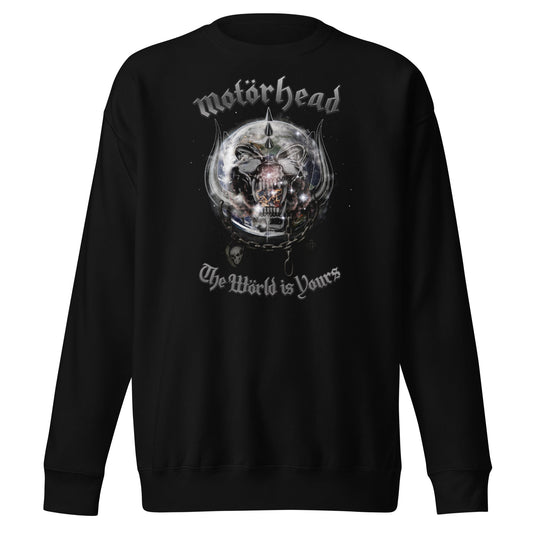 Motorhead The World is Yours Mens Sweatshirt Black