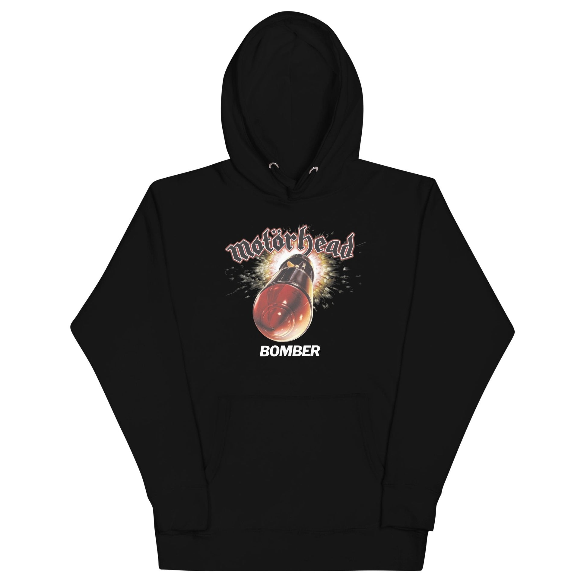 Motorhead Big Bomber Classic Mens Officially Licensed Hoodie Black