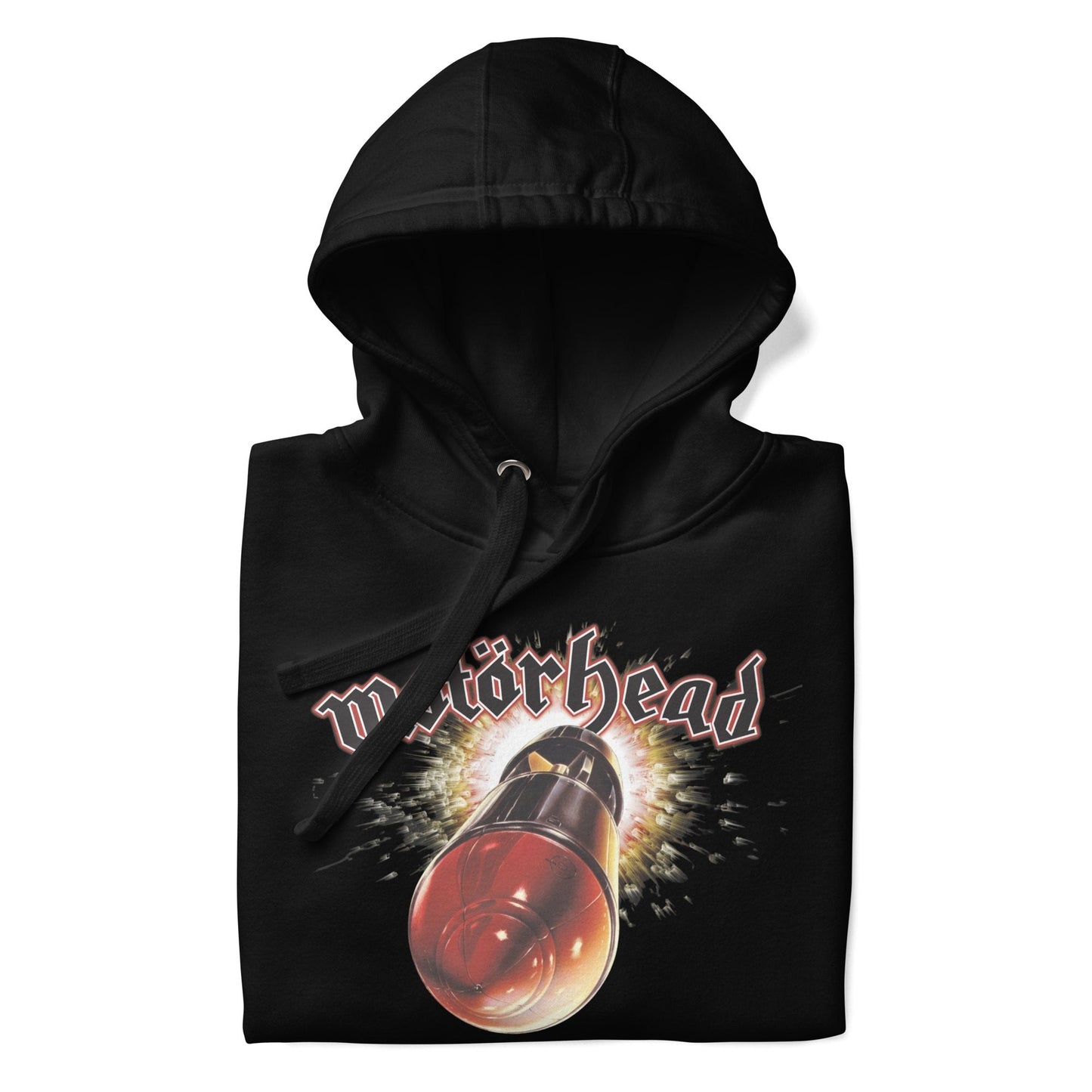 Motorhead Big Bomber Classic Mens Officially Licensed Hoodie Black