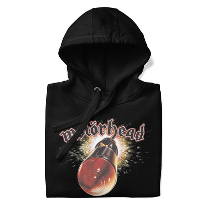 Motorhead Big Bomber Classic Mens Officially Licensed Hoodie Black